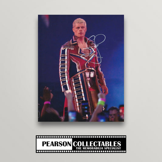 Cody Rhodes Signed WWE 8x10'' Photo
