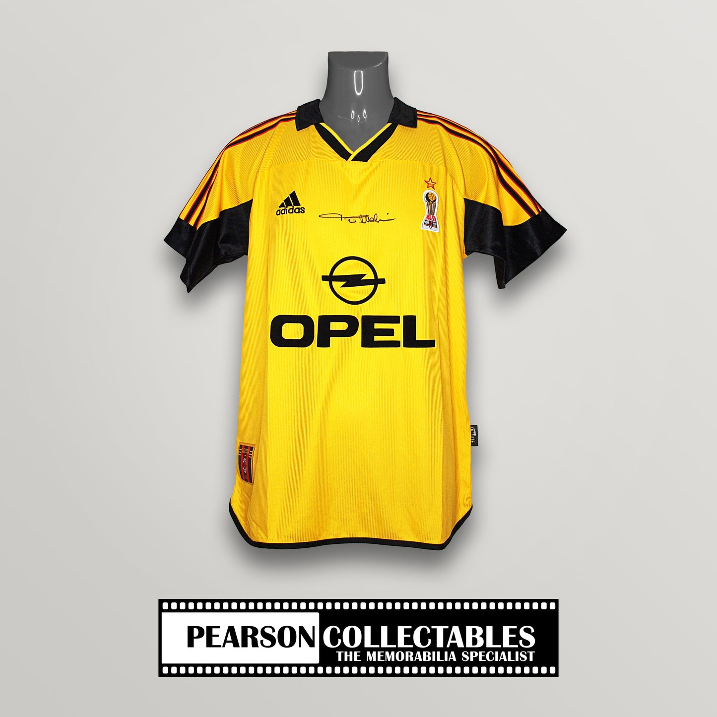 Paolo Maldini Signed AC Milan 1999/00 Centenary Football Shirt