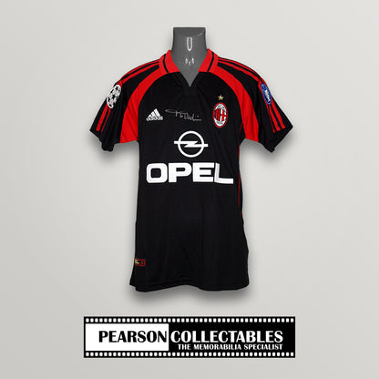 Paolo Maldini Signed AC Milan 2000/01 3rd Football Shirt