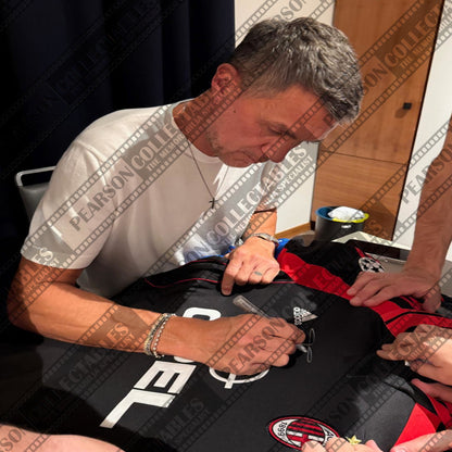 Paolo Maldini Signed AC Milan 2000/01 3rd Football Shirt