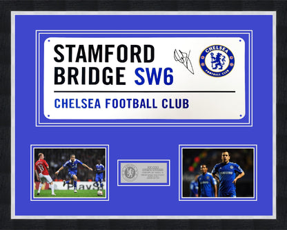 Joe Cole 'Chelsea' Autograph Road Sign