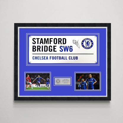 Joe Cole 'Chelsea' Autograph Road Sign