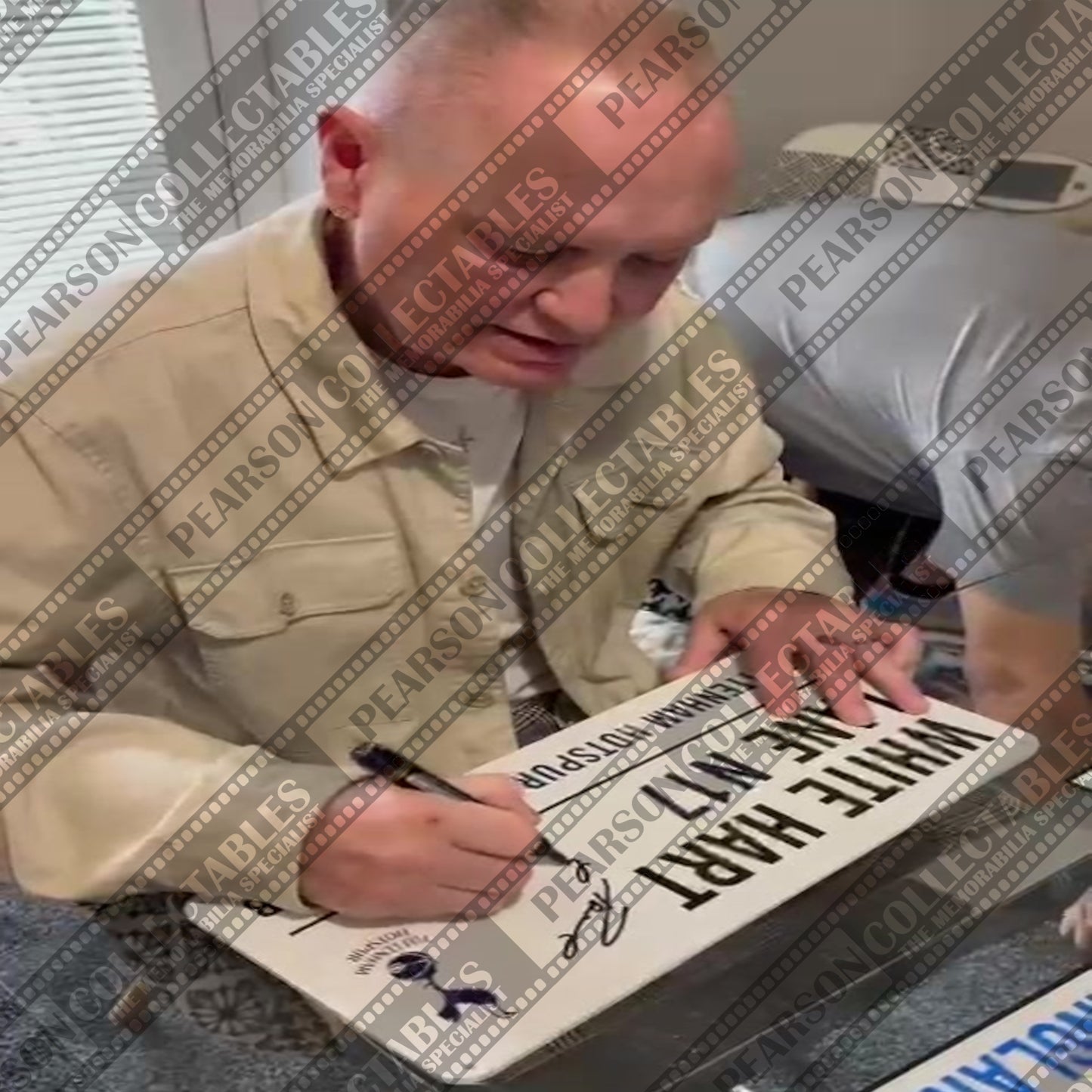 Paul Gascoigne 'White Hart Lane' Signed Street Sign Display