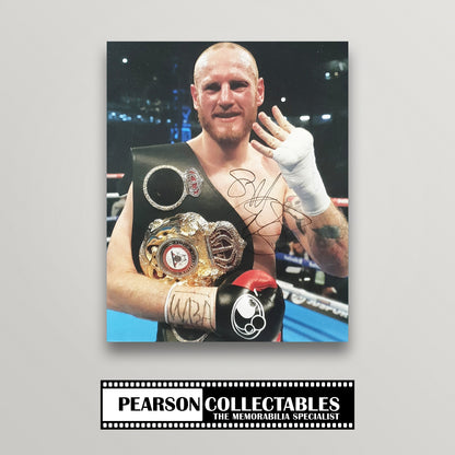George Groves Signed 11x14'' Photo