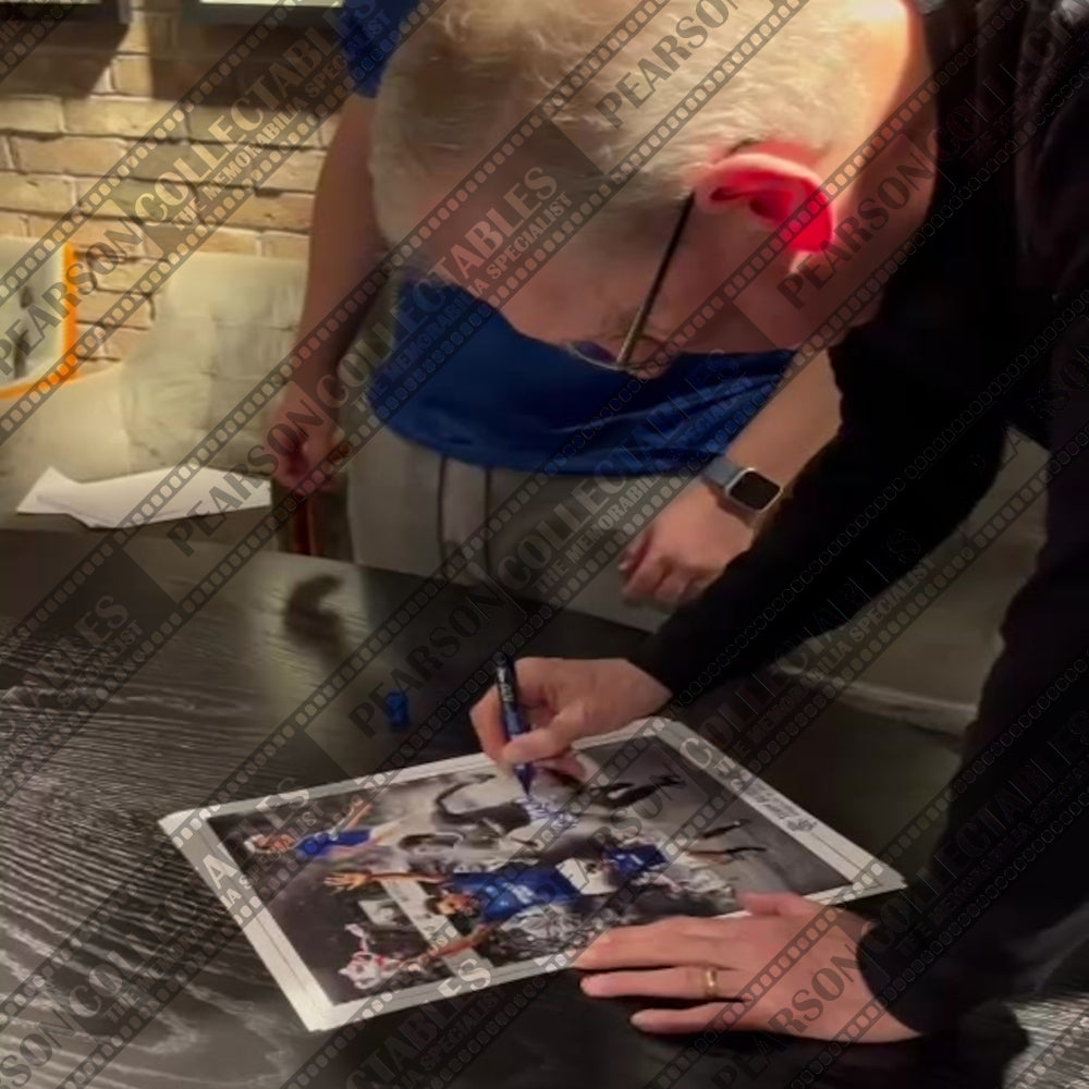 Terry Butcher Rangers Signed Montage