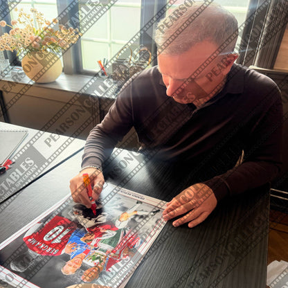 Dennis Bergkamp Arsenal Signed Montage
