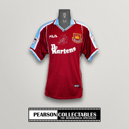 Paolo Di Canio Signed West Ham United 1999/01 Home Football Shirt