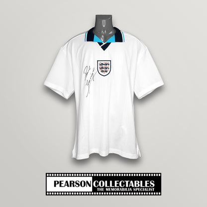 Paul Gascoigne Signed 'England - Euro 96' Football Shirt