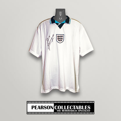 Paul Gascoigne Signed 'England - Euro 96' Football Shirt
