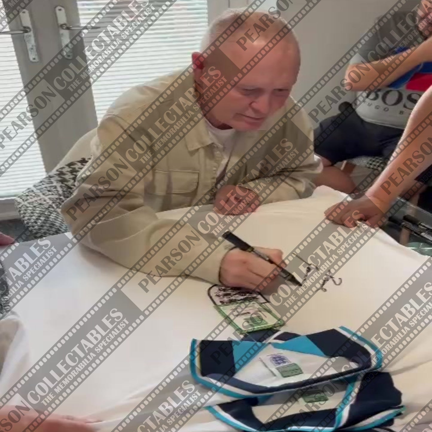 Paul Gascoigne Signed 'England - Euro 96' Football Shirt