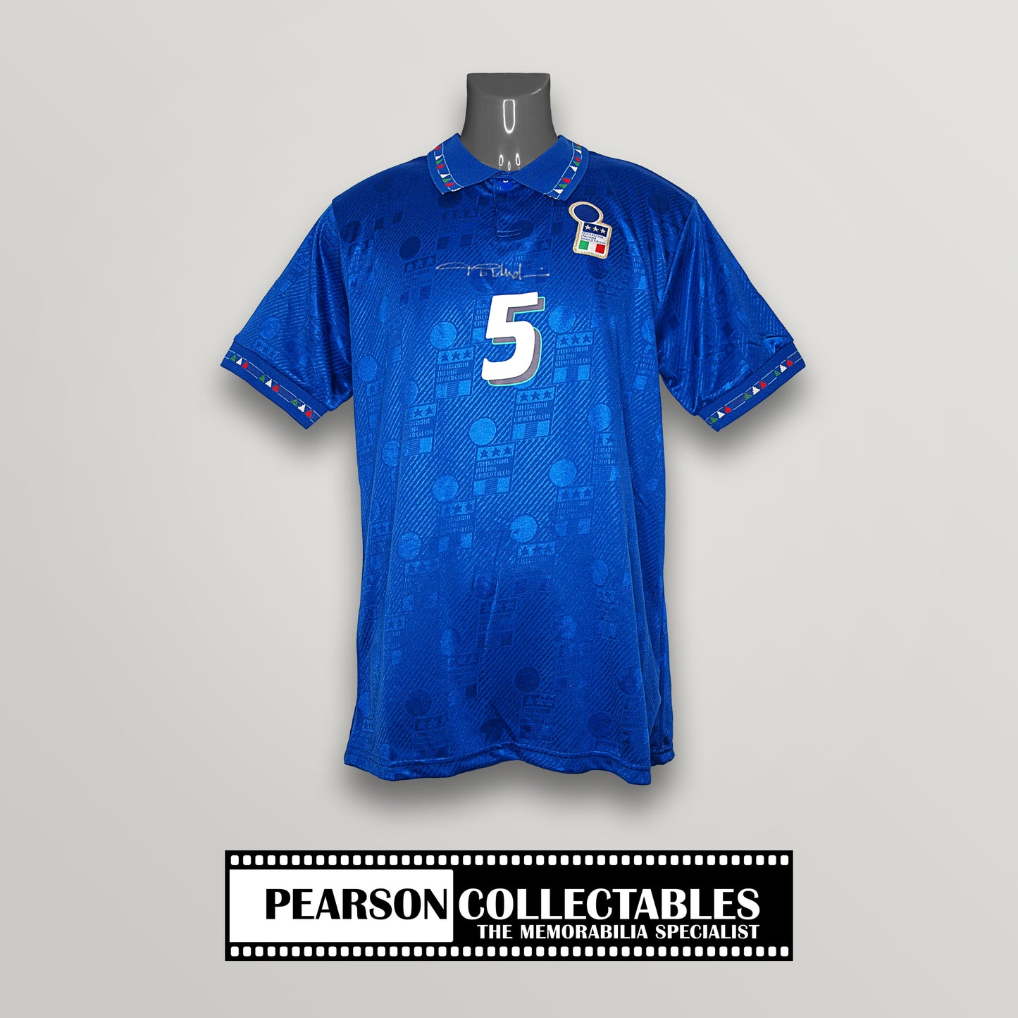 Paolo Maldini Signed Italy 1994/95 Home Football Shirt