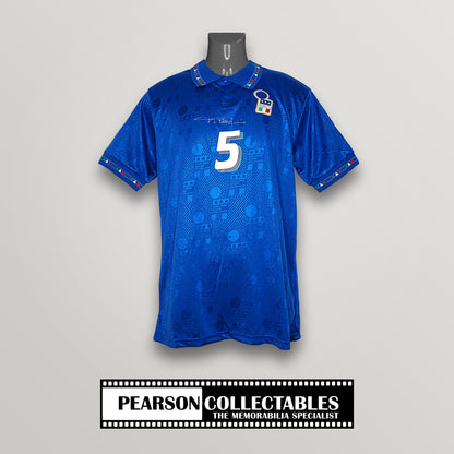 Paolo Maldini Signed Italy 1994/95 Home Football Shirt